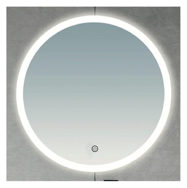 Brilagi - LED Koup. zrcadlo CUNEO LED/25W/230V pr. 80 cm IP44 CRI 90 stm. + CCT