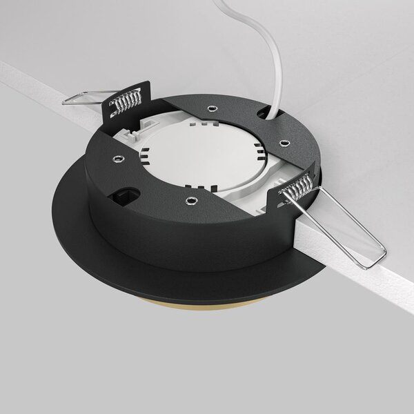 Maytoni Moderní vestavné svítidlo HOOP, 15W, ⌀ 11 cm, 1xGX53 Barva: Bílá