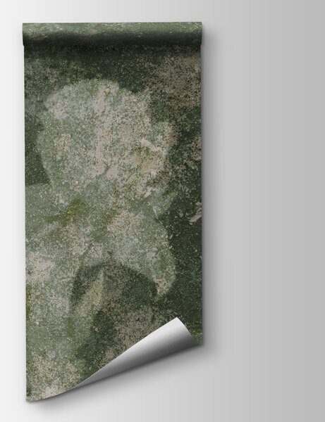 Fototapeta Vybledlé květiny v jemných zelených odstínech, Květinové fototapety, Populární fototapety - Tapeko.co.cz