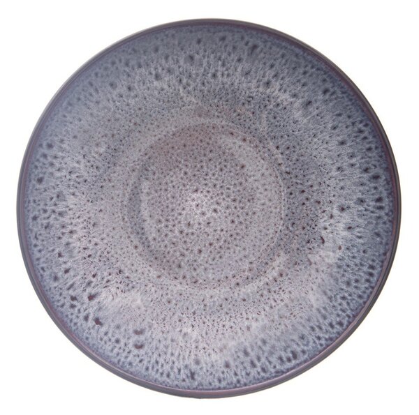 Fialový hluboký keramický talíř ø 20,5 cm Glaze – Orion