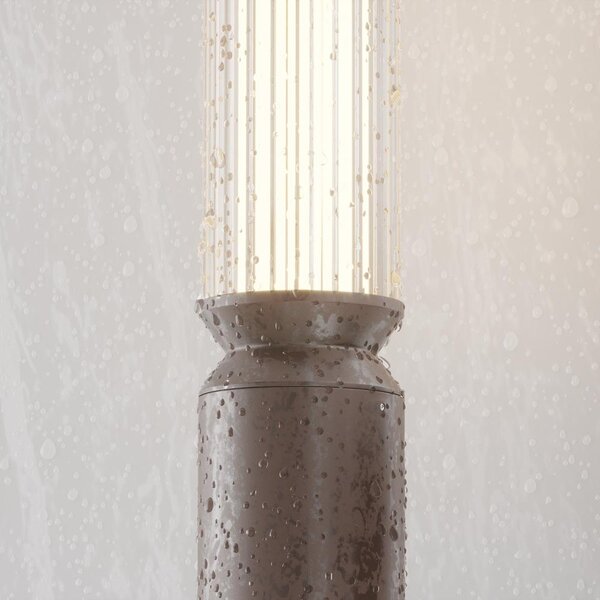 Maytoni Designové venkovní sloupkové LED svítidlo LIT, 12W, v. 78,5 cm, 3000K, IP65 Barva: Grafit