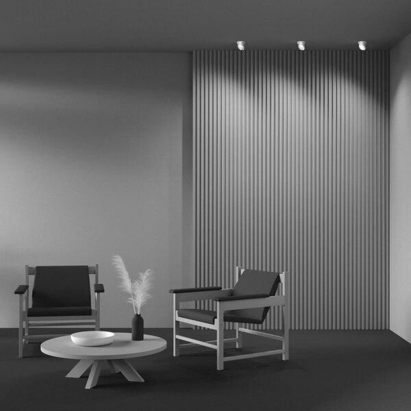Maytoni Designové vestavné svítidlo LIPARI, 12W, v. 7 cm, 1xGU10 Barva: Bílá/zlatá