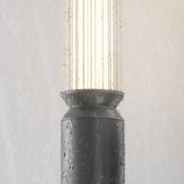 Maytoni Designové venkovní sloupkové LED svítidlo LIT, 12W, v. 78,5 cm, 3000K, IP65 Barva: Grafit