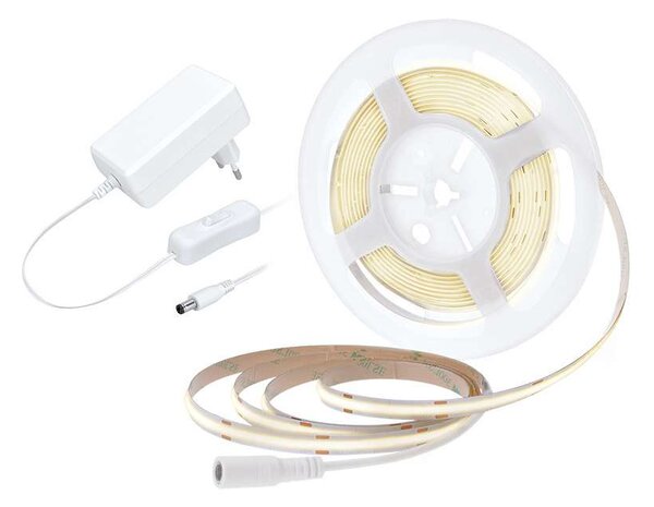 COB LED světelný pásek WM59 5 m, neutrální bílá