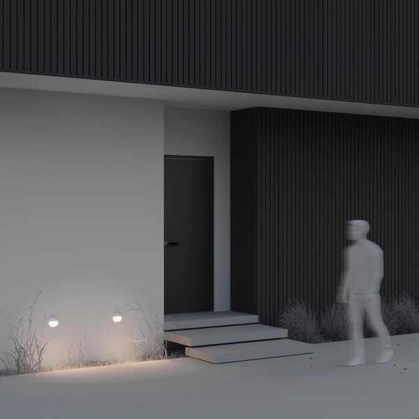 Maytoni Stylové zapuštěné LED svítidlo MANE, 3W, ⌀ 12 cm, 3000K, IP54 Barva: Černá