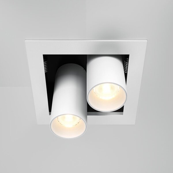 Maytoni Stylové vestavné LED svítidlo MAGNUM, 14W, d. 11,2 cm, 3000K Barva: Černá