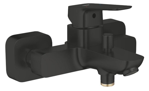 GROHE Cubeo Professional - Páková vanová baterie na zeď, černá matná 1018132430