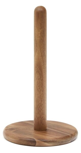 Dřevěný stojan na papírové utěrky v přírodní barvě ø 15 cm Nukha – Kave Home