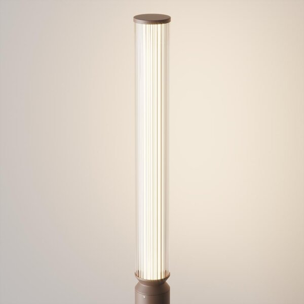 Maytoni Designové venkovní sloupkové LED svítidlo LIT, 20W, v. 198,6 cm, 3000K, IP65 Barva: Grafit