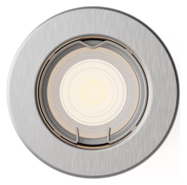 Philips - Podhledové svítidlo PERIDOT 1xGU10/7W/230V stříbrná