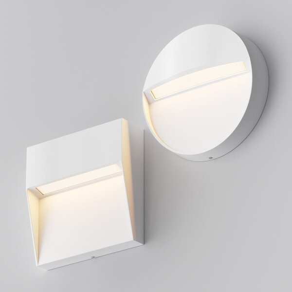 Maytoni Stylové zapuštěné LED svítidlo MANE, 3W, d. 11 cm, 3000K, IP54 Barva: Bílá