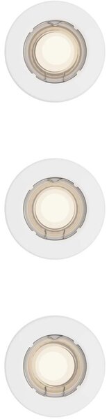 Philips - SADA 3x Podhledové svítidlo PERIDOT 1xGU10/7W/230V bílá