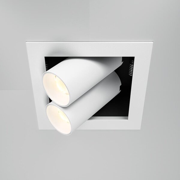 Maytoni Stylové vestavné LED svítidlo MAGNUM, 14W, d. 11,2 cm, 3000K Barva: Černá