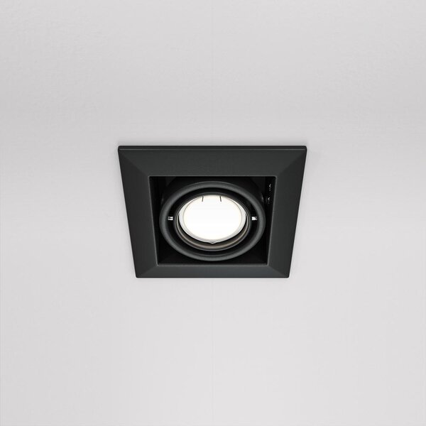 Maytoni Moderní vestavné svítidlo METAL MODERN, 50W, d. 12,6 cm, 1xGU10 Barva: Bílá