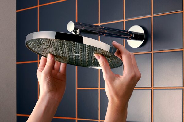 Hansgrohe Activera S - Hlavová sprcha 240 1jet EcoSmart, chrom 28056000