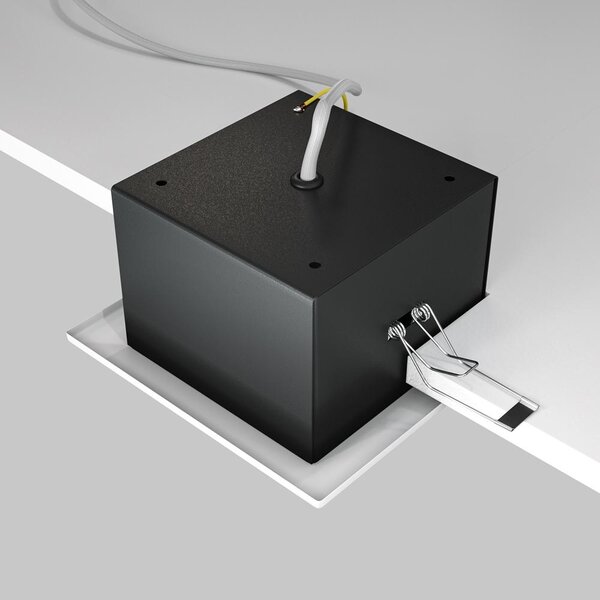 Maytoni Moderní vestavné svítidlo METAL MODERN, 50W, d. 12,6 cm, 1xGU10 Barva: Bílá