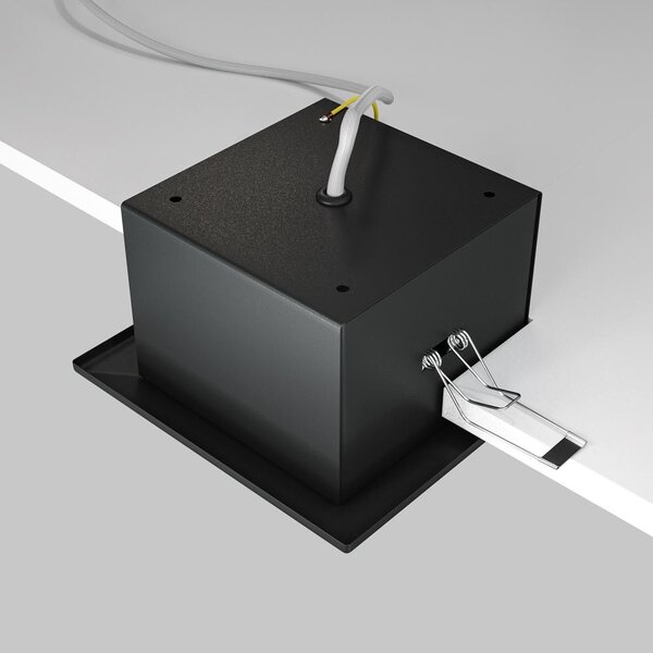 Maytoni Moderní vestavné svítidlo METAL MODERN, 50W, d. 12,6 cm, 1xGU10 Barva: Bílá