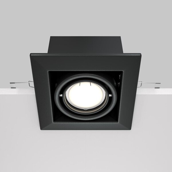 Maytoni Moderní vestavné svítidlo METAL MODERN, 50W, d. 12,6 cm, 1xGU10 Barva: Bílá