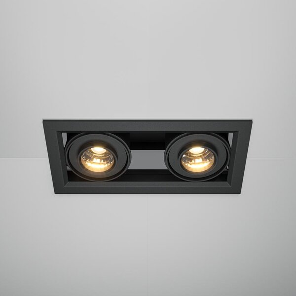 Maytoni Moderní vestavné LED svítidlo METAL MODERN, 20W, d. 19,4 cm, 3000K Barva: Bílá