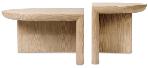 Somcasa Dubový konferenční stolek Vernon 100 x 60 cm