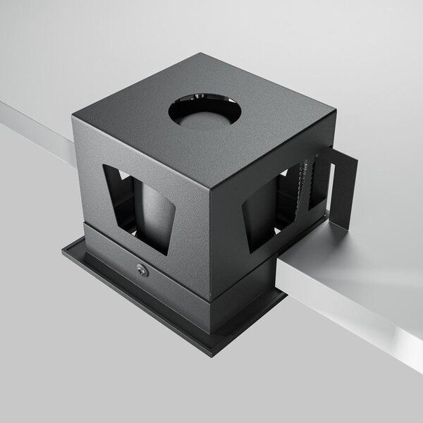 Maytoni Moderní vestavné LED svítidlo METAL MODERN, 10W, d. 9,5 cm, 3000K Barva: Černá