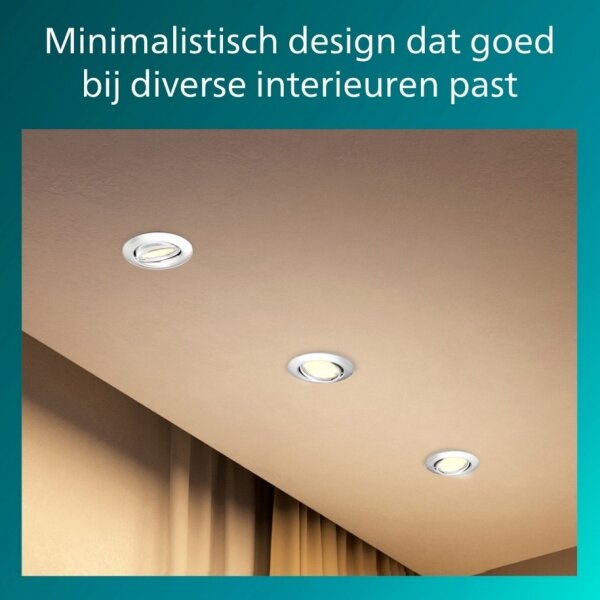 Philips - Podhledové svítidlo PERIDOT 1xGU10/7W/230V bílá