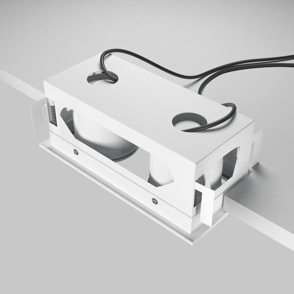 Maytoni Moderní vestavné LED svítidlo METAL MODERN, 20W, d. 19,4 cm, 3000K Barva: Bílá