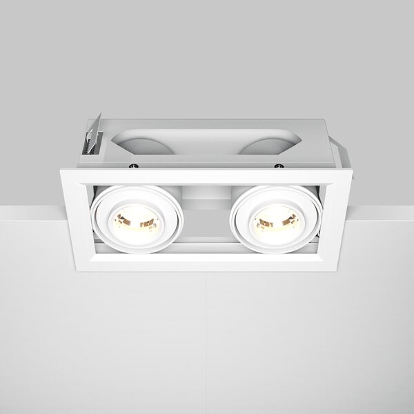 Maytoni Moderní vestavné LED svítidlo METAL MODERN, 20W, d. 19,4 cm, 3000K Barva: Bílá