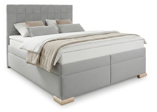 Americká postel boxspring GIARDINO, s úložným prostorem