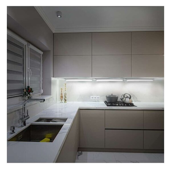 LED kuchyňské svítidlo WO203-20, 28 cm, bílá