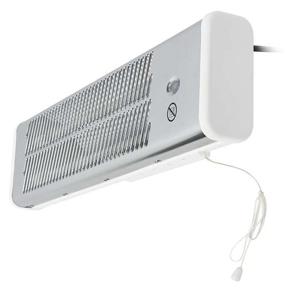 Infrazářič IR02 1200W, stříbrná