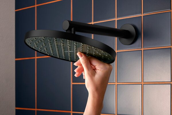 Hansgrohe Activera S - Hlavová sprcha 240 1jet EcoSmart, černá matná 28056670