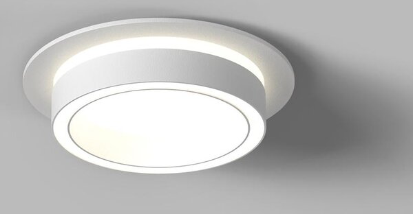 Maytoni Designové vestavné svítidlo ORLO, 15W, ⌀ 10,5 cm, 1xGX53 Barva: Bílá