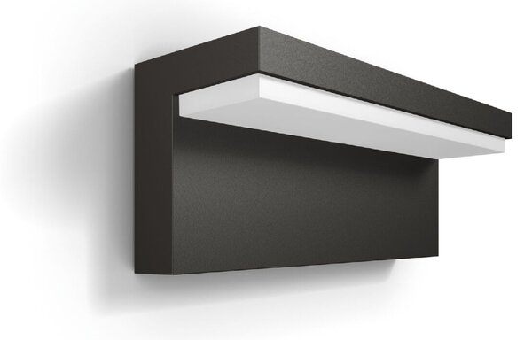 Bustan UltraEfficient venkovní nástěnné LED svítidlo 3,8Wlm 2700K IP44, antracitové