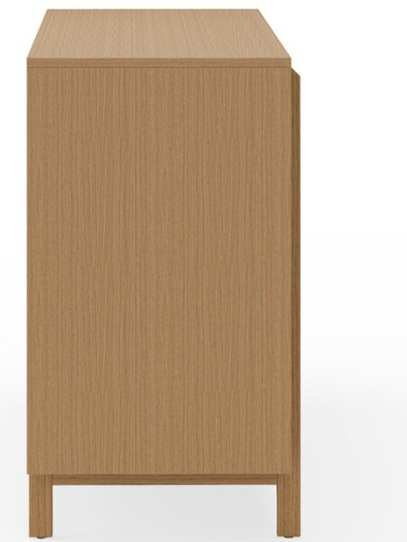 Somcasa Dubová komoda Pacific 120 x 43 cm se zásuvkami