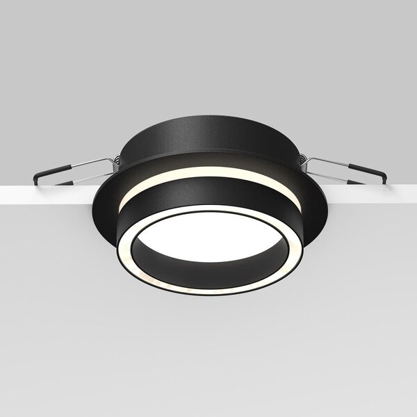 Maytoni Designové vestavné svítidlo ORLO, 15W, ⌀ 10,5 cm, 1xGX53 Barva: Bílá