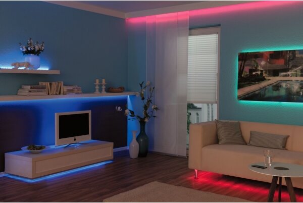 Paulmann 3988 - LED RGBW/13W Stmívatelný pásek TIP 5 m 230V + dálkové ovládání