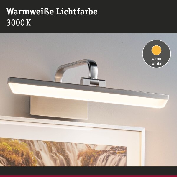 Paulmann 95572 - LED/9,5W Obrazové svítidlo RENAN 230V 40 cm matný chrom
