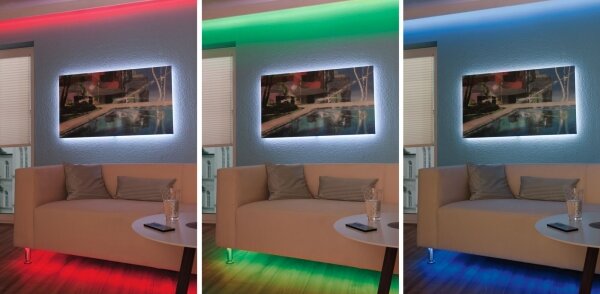 Paulmann 3988 - LED RGBW/13W Stmívatelný pásek TIP 5 m 230V + dálkové ovládání