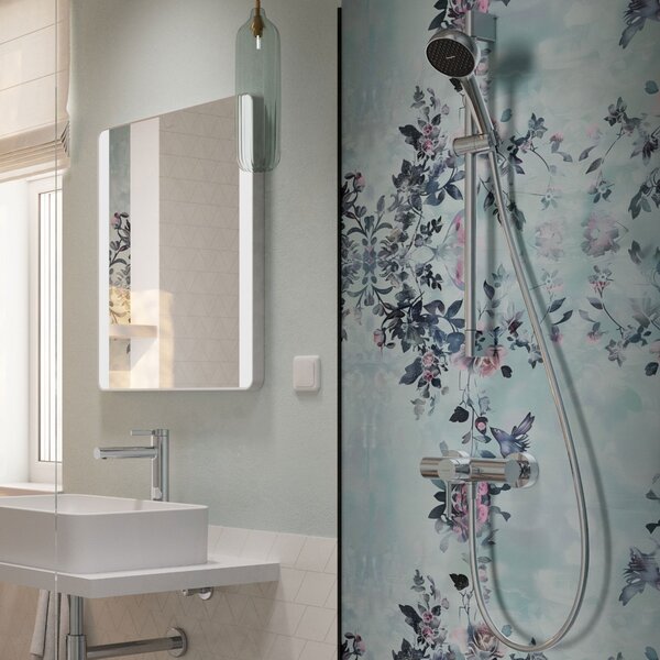Hansgrohe Activera S - Sprchová souprava 95 1jet s tyčí 650 mm, EcoSmart, chrom 28041000
