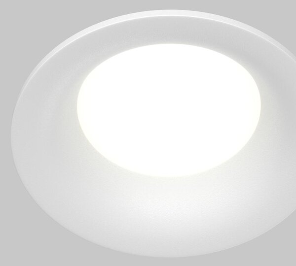 Maytoni Designové vestavné svítidlo SLIM, 10W, ⌀ 8,5 cm, 1xGU10, IP65 Barva: Černá