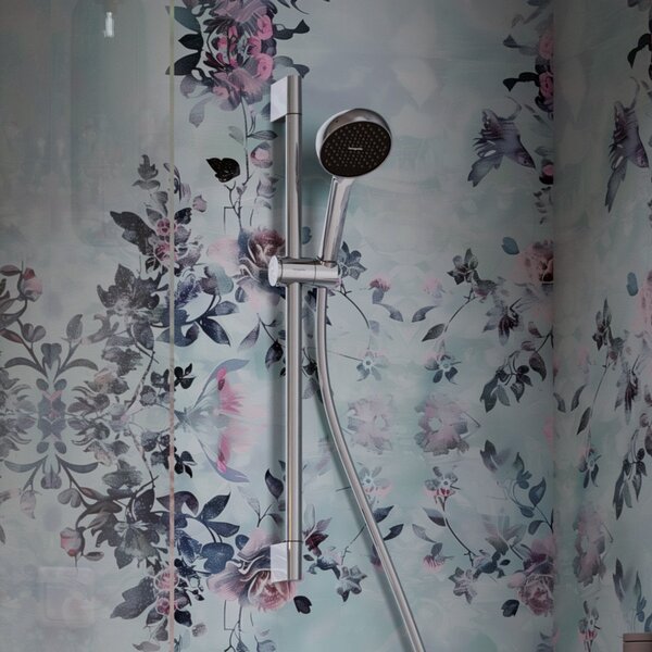 Hansgrohe Activera S - Sprchová souprava 95 1jet s tyčí 650 mm, EcoSmart, chrom 28041000