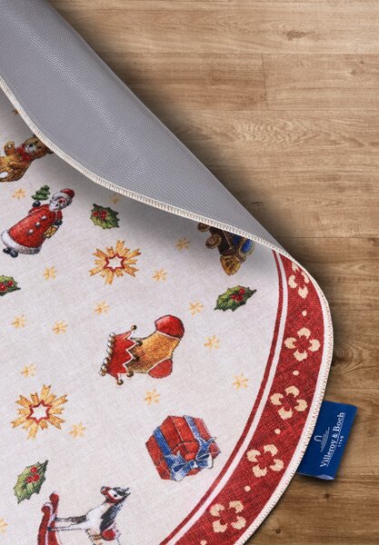 Koberec Toy's Delight Villeroy & Boch červený / vícebarevný kruh