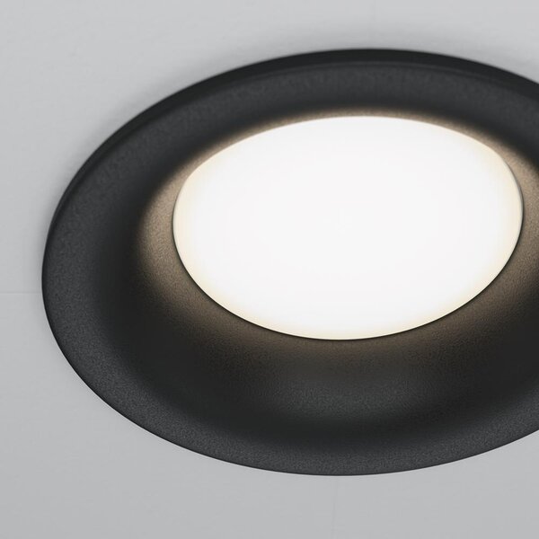 Maytoni Designové vestavné svítidlo SLIM, 10W, ⌀ 8,5 cm, 1xGU10 Barva: Matná zlatá