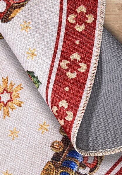 Koberec Toy's Delight Villeroy & Boch červený / vícebarevný kruh