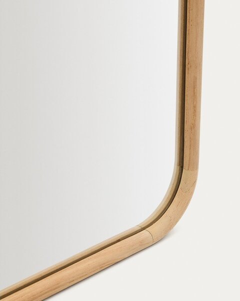 Nástěnné zrcadlo s dřevěným rámem 54x154 cm Milsa – Kave Home