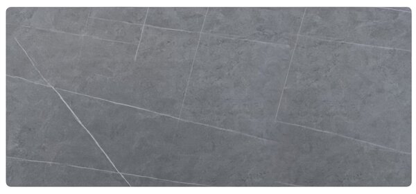 Somcasa Šedý keramický rozkládací konferenční stolek Roland 120 x 60 cm