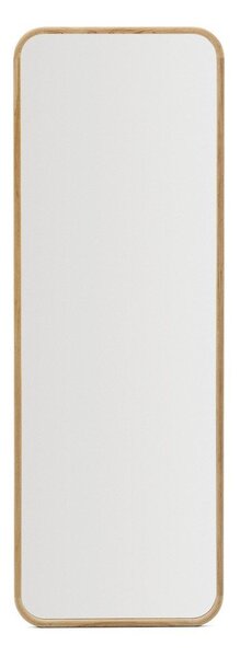 Nástěnné zrcadlo s dřevěným rámem 54x154 cm Milsa – Kave Home