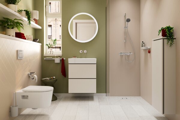 Hansgrohe Activera S - Sprchová souprava 95 1jet s tyčí 650 mm, EcoSmart, chrom 28041000