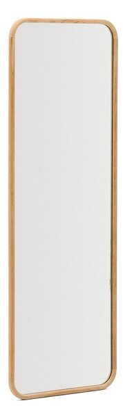 Nástěnné zrcadlo s dřevěným rámem 54x154 cm Milsa – Kave Home